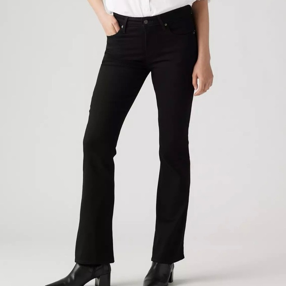 Levi's Denim - NEW Classic Black Women's High-Rise bootcut Jeans